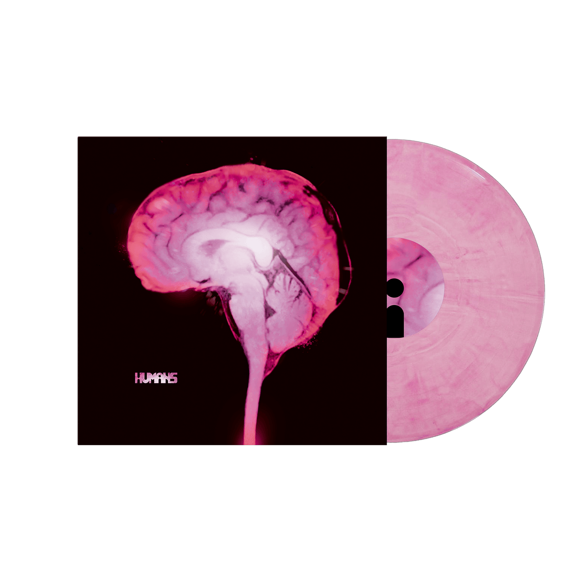 HUMANS 12" Vinyl - Pink Mottled Brain