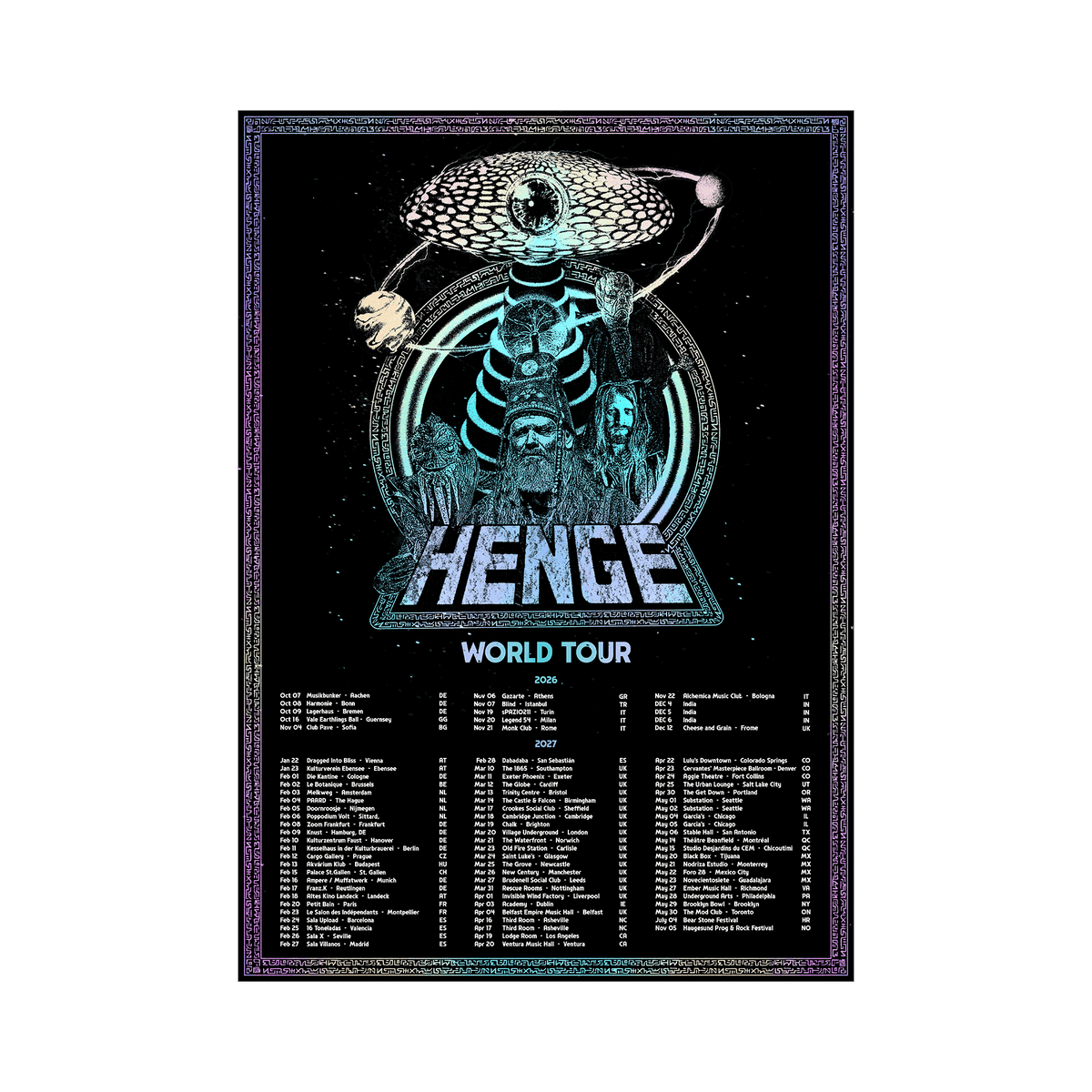 Holographic World Tour Poster